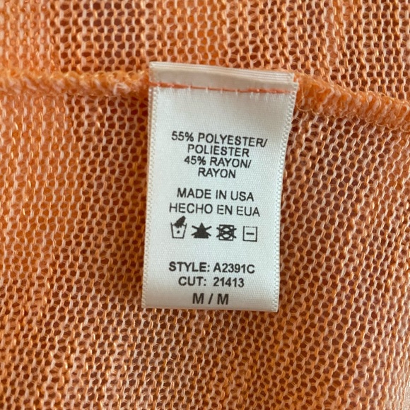 Fiancee Peach Cardigan - Picture 3 of 4